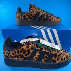 New Adidas Campus 00s Leopard Print Black - JH9768